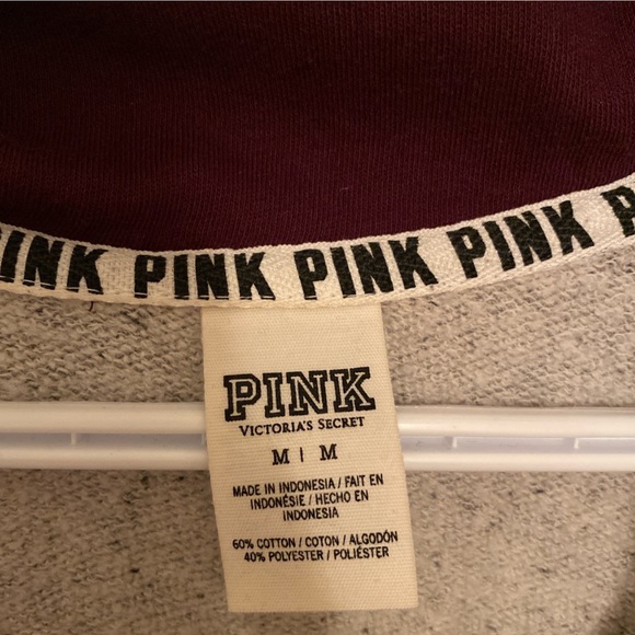 VS/Pink Quarter Zip - Picture 3 of 3